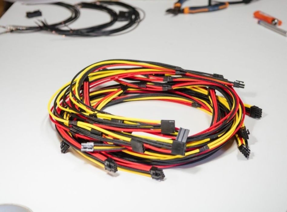 Premium Sleeved Cables for ATX Power Supply **Custom-Made** (Read Description)64585682605057124