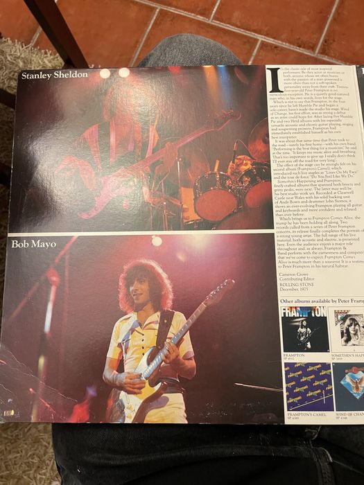 Dico de Vinil Frampton Comes Alive