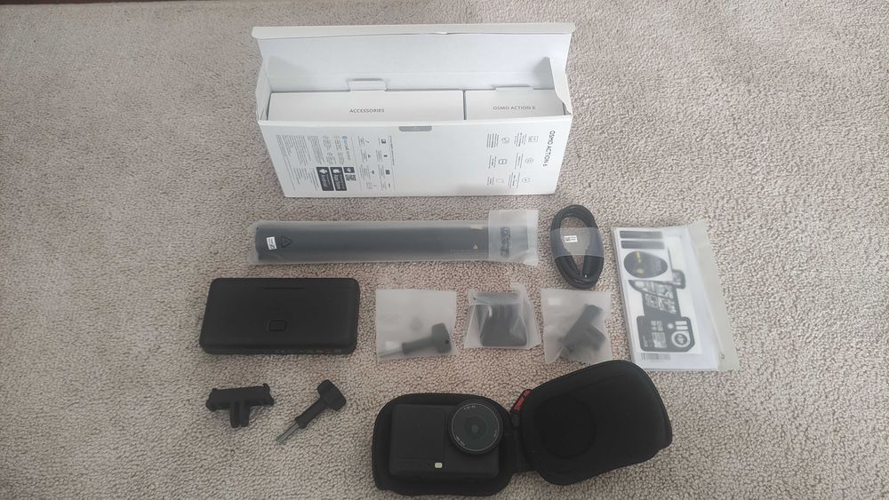 DJI Osmo Action 6 Adventure Combo + Extras + Garantia até 2029