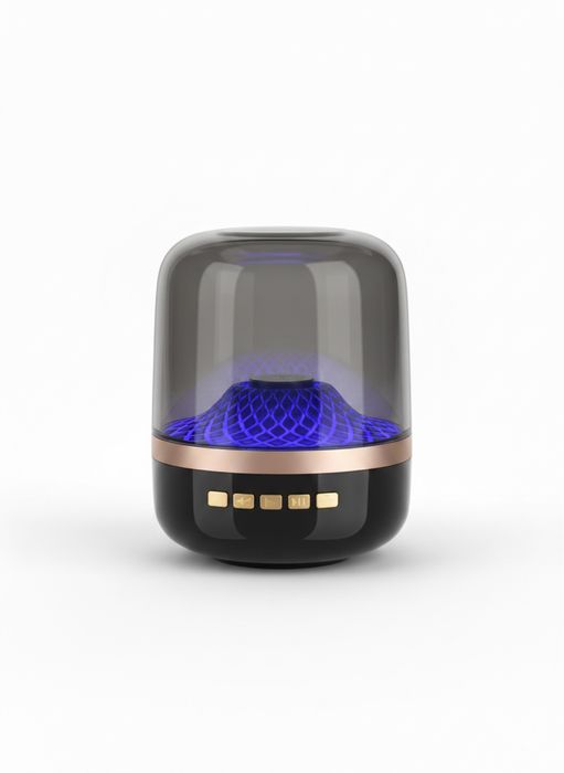 Bluetooth колонка Crystal RGB / портативна колонка / нічник / LED ламп