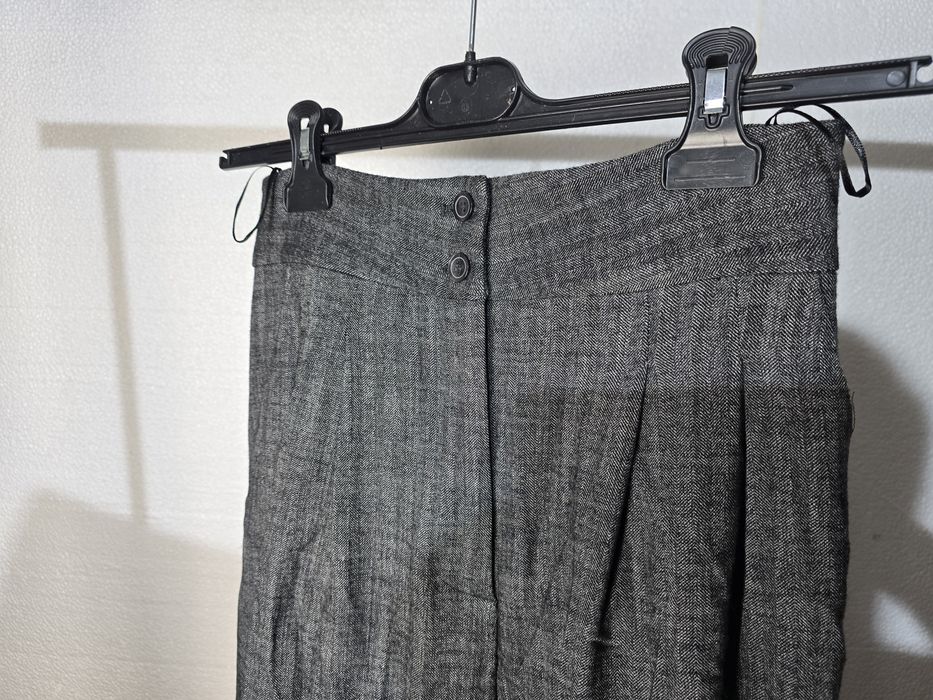 Calças de perna larga da Zara novas XS