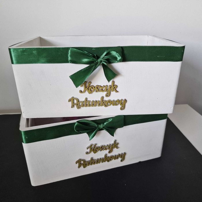 Koszyki ratunkowe na wesele zestaw 2 sztuki