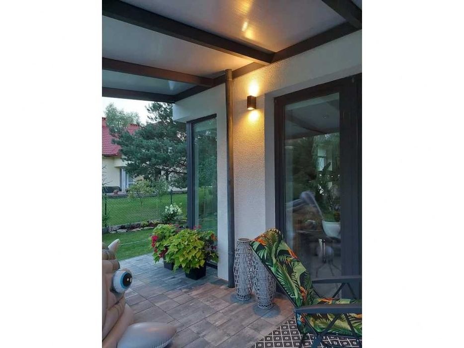 Zadaszenie aluminiowe PRO z dachem poliwęglanowym 300x406 m