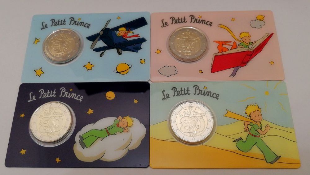 Moeda 2€ de França em Proof  Prince