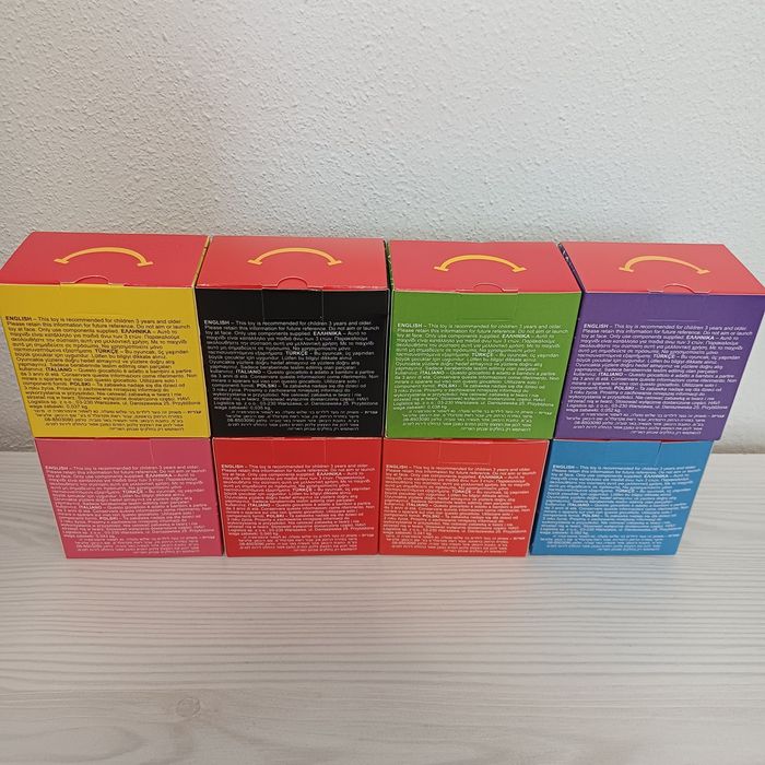 8x Spider-man McDonald's Happy meal plecaki