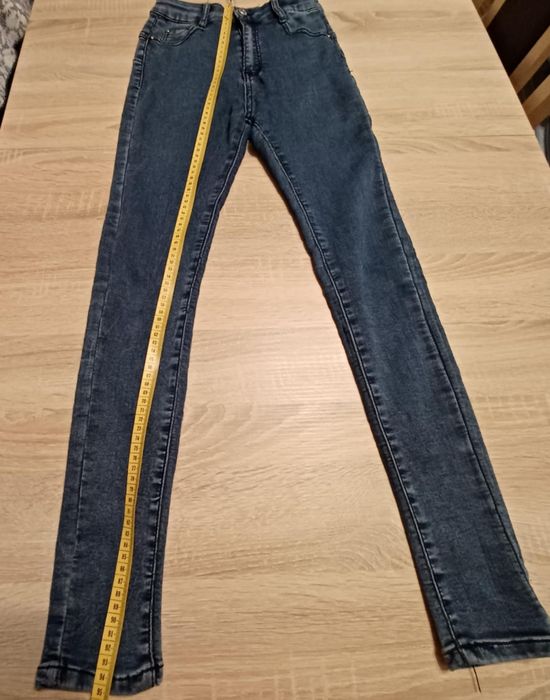 Jeansy niebieskie rurki r. 38/XS