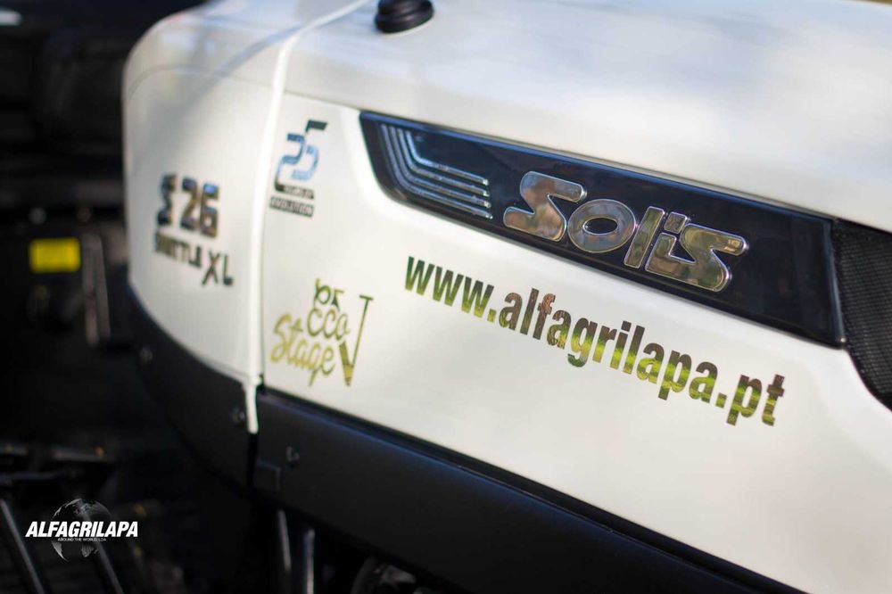 Trator Solis 26XL SNOW 4 Alfaias Incl**CAMPANHA WINTER PROMO 2026**