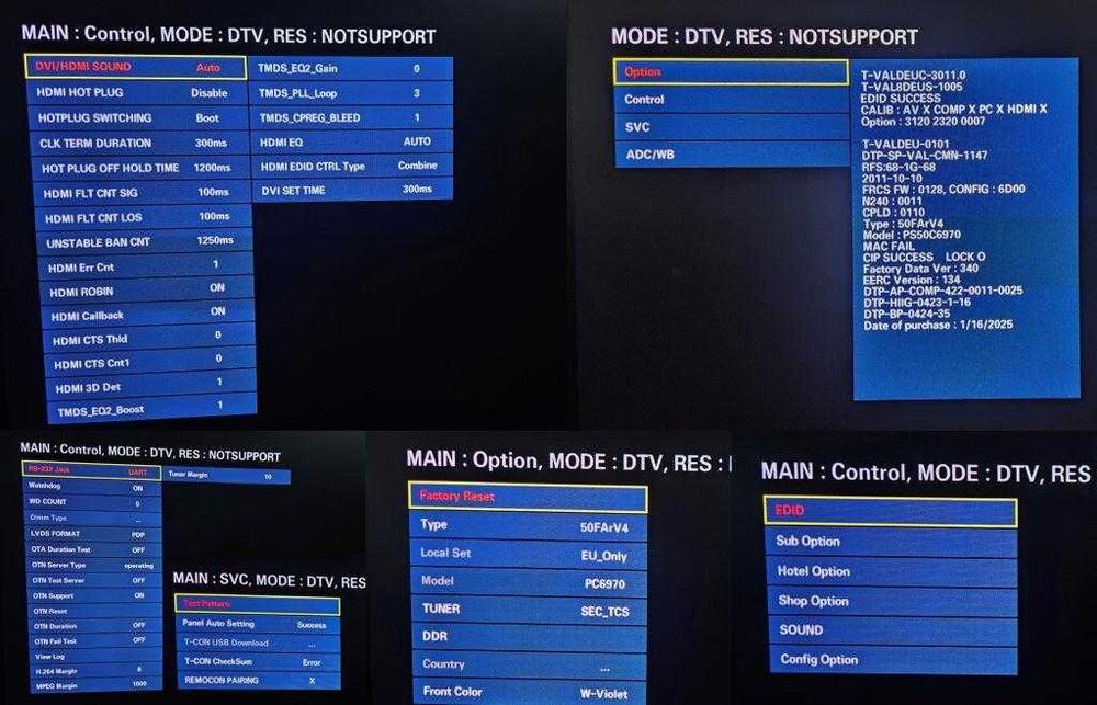 Płyta główna MAIN z TV Samsung PS50C6970YS