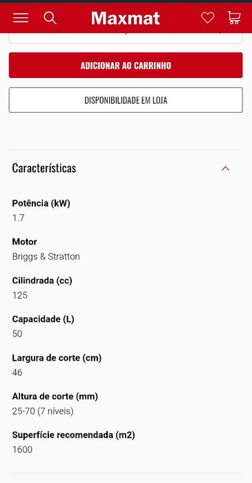 Corta Relva 125cc