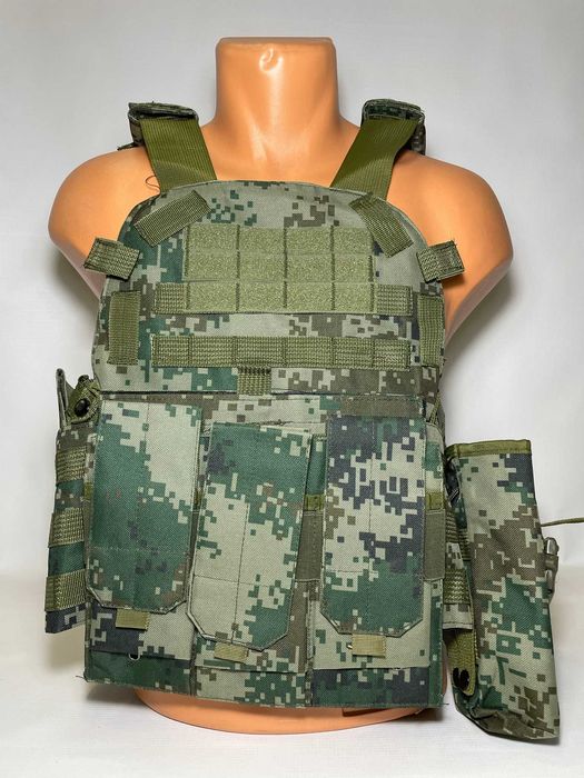 2 KAMIZELKA TAKTYCZNA ochronna na wkłady balistyczne