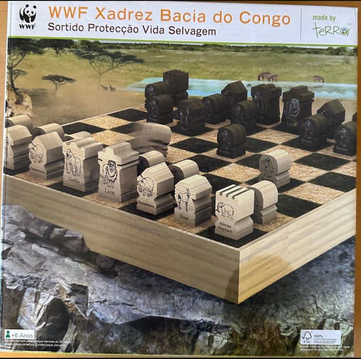 Jogo de Xadrez +6 anos