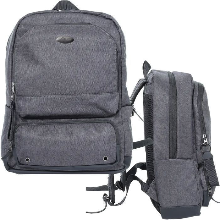 Plecak na laptopa do notebooka 15.6" ART BP-0362 szary 2 komory