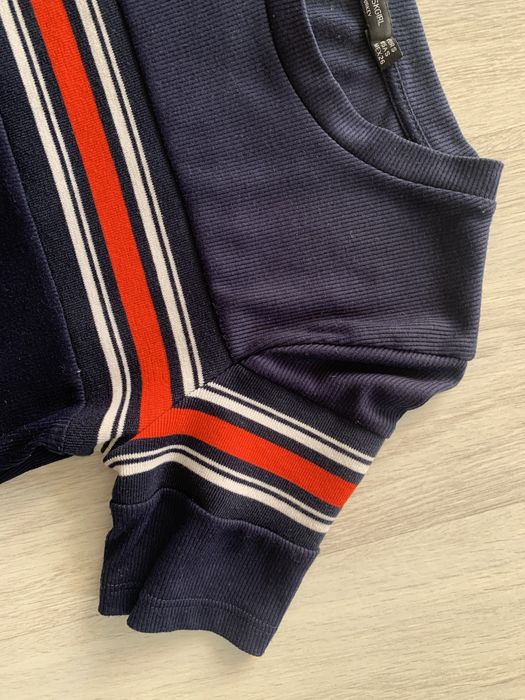 Granatowa sukienka Bershka