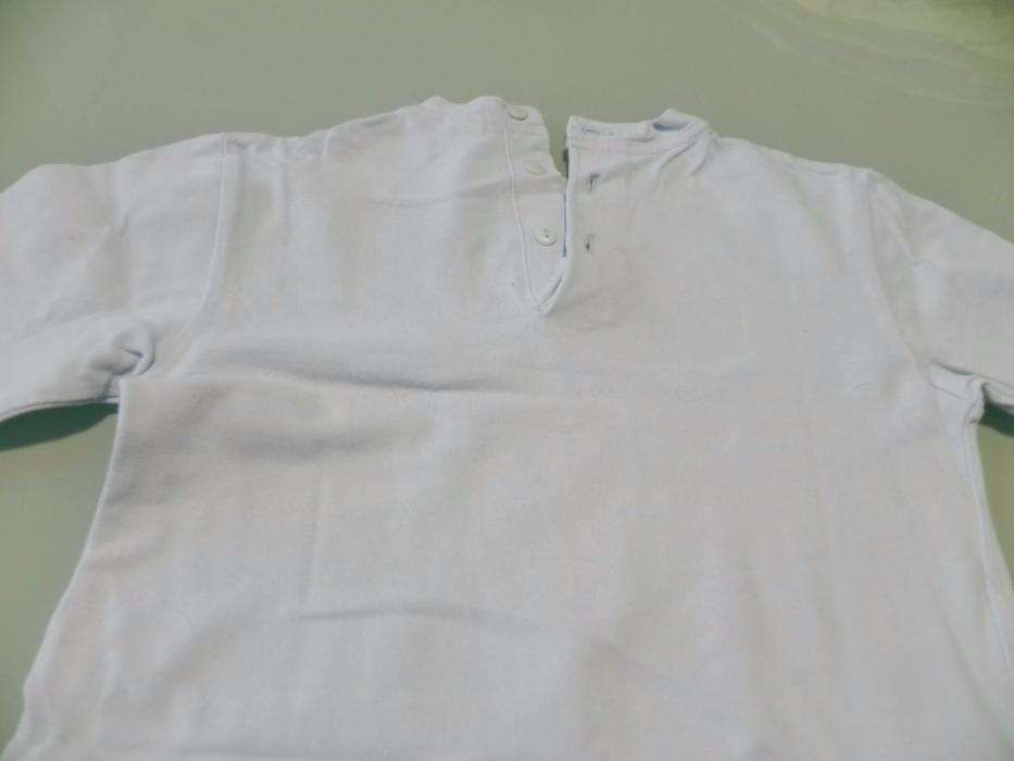 camisola de manga azul menina Benetton