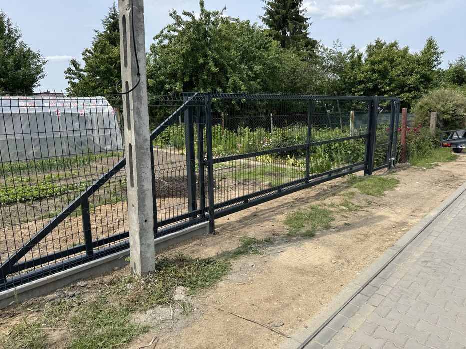 Montaż Ogrodzenia Panelowe Palisadowe Murowane