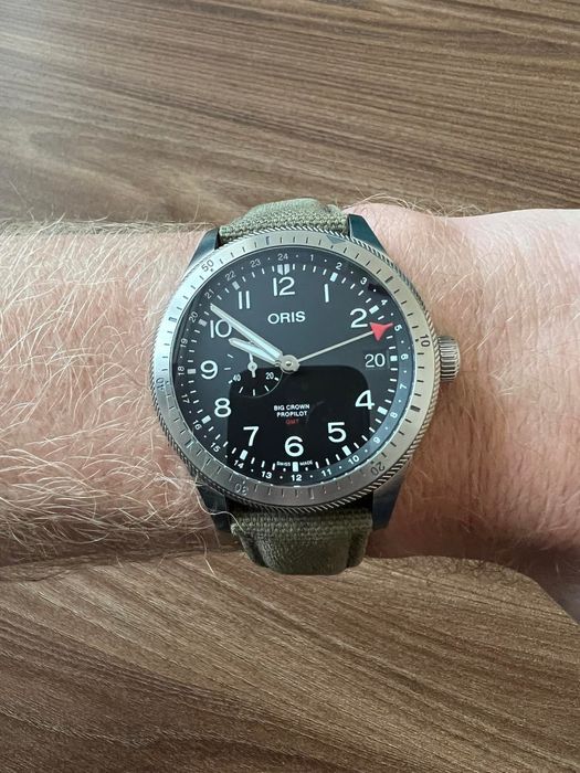 Zegarek Oris Big Crown ProPilot Timer GMT