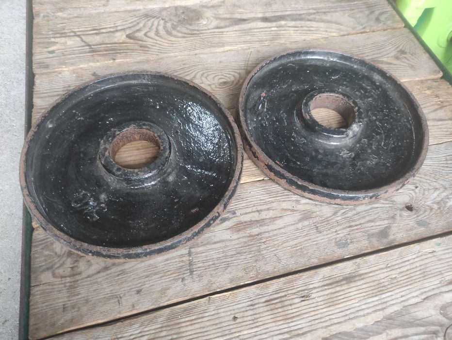 Obciążenie Żeliwne Stalowe Polsport stare fi 56mm 2x5kg 5kg