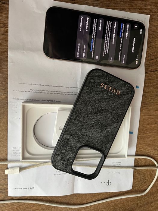 Iphone  16 pro stan bdb faltura zakupu