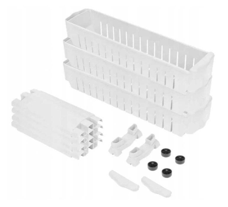 Półka Łazienkowa Plastikowa na Kółkach Idealna do łazienki i kuchni