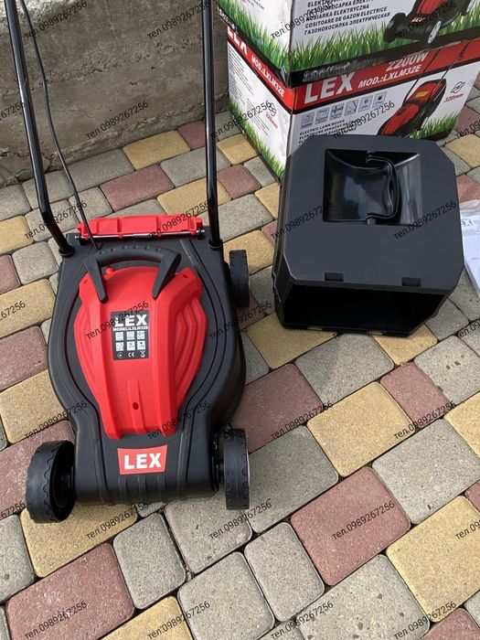 Газонокосарка, газонокосилка, косарка LEX 32 см асинхронний двигун Чехія