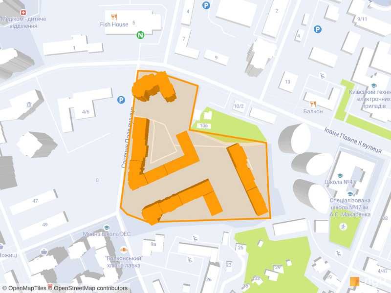 Многокомнатная квартира по адресу бульвар Дружбы Народов (площадь 206 м²) - Atlanta.ua - фото 13