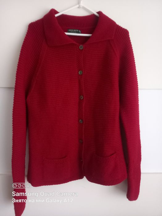 Жіночий шерстяний светр 100% шерсть