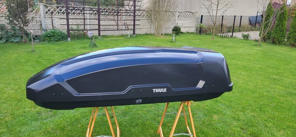Box bagażnik dachowy Thule Force M czarny aeroskin