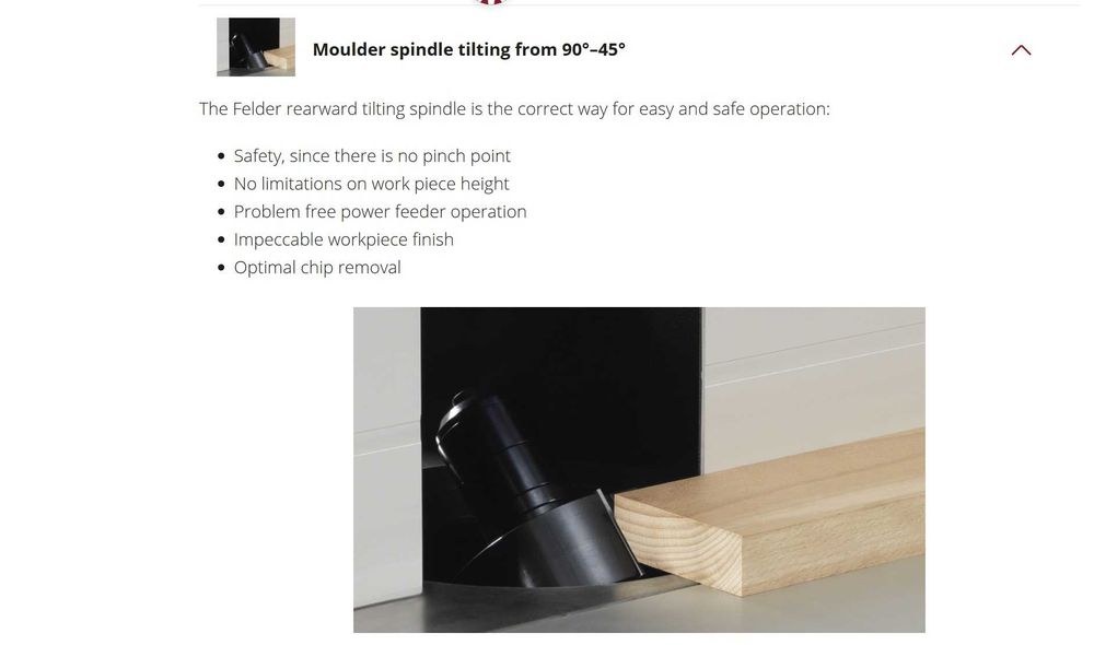 Esquadrejadora tupia combinada Felder KF 700s Pro