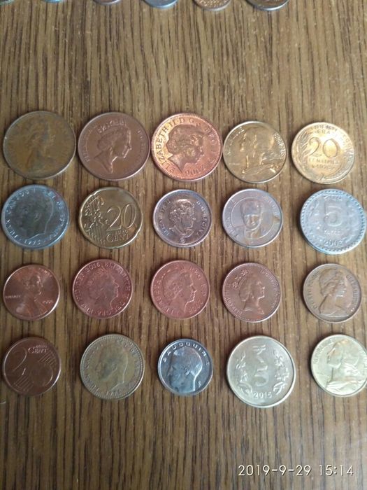 Монеты разных стран