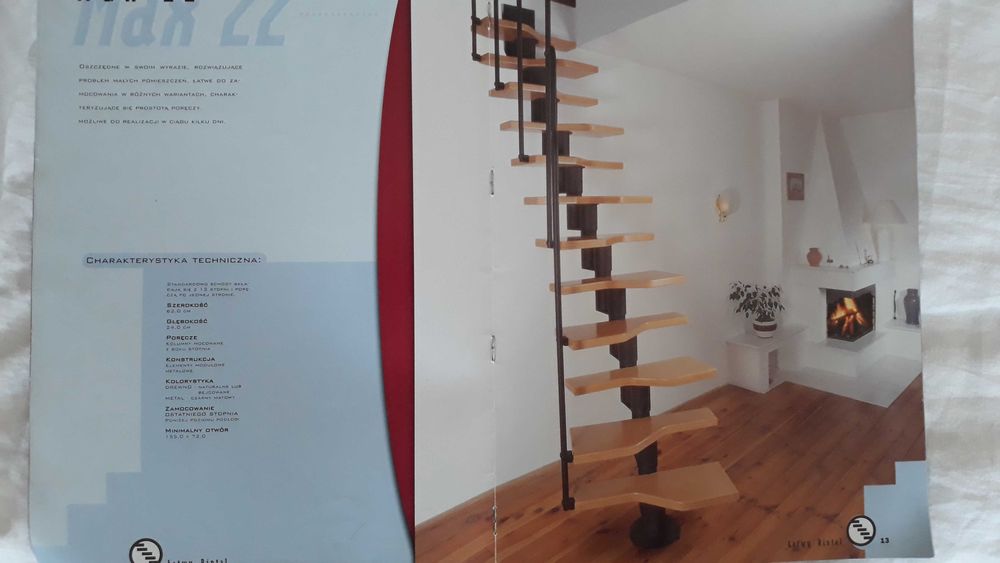 Schody modułowe do samodzielnego montażu aż 15 stopni !  Junior T-155,