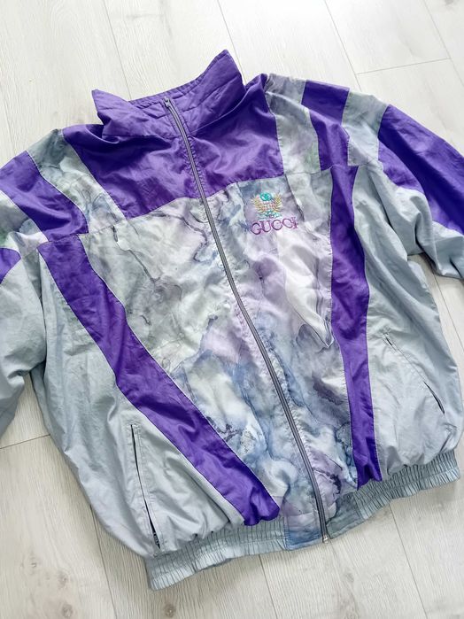 Gucci - Kurtka Vintage Lata 80/90 Nylon L