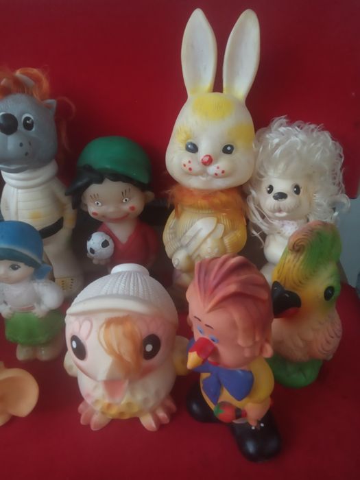 Игрушки резиновые СССР