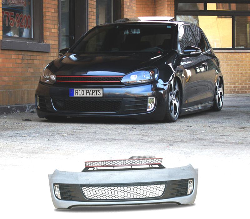 PARA-CHOQUES FRONTAL VOLKSWAGEN VW GOLF 6 08- LOOK GTI SRA