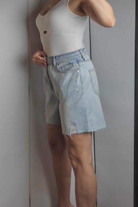 Фірмові стильні джинсові шорти мом F&F 12-m