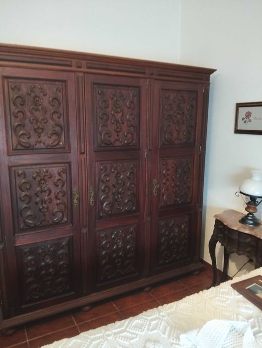 Mobília de quarto de casal completa em estilo de D. José I