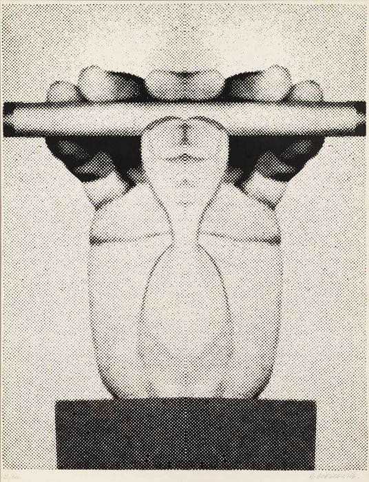 Roman Cieślewicz Serigrafia Oryginalna