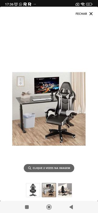 Cadeira gamer + Mesa secretaria.