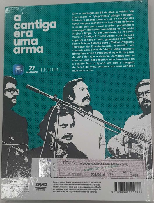 Pack Liberdade /Revolução / 25 de Abril (4DVD e 2 CD)