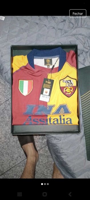 camisola roma colecionável