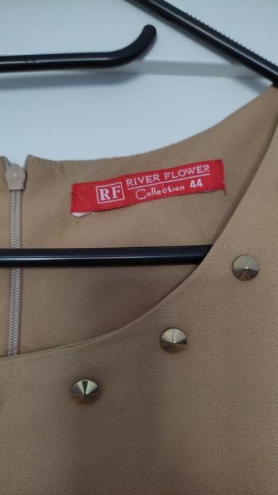 Brązowa sukienka rozmiar 42