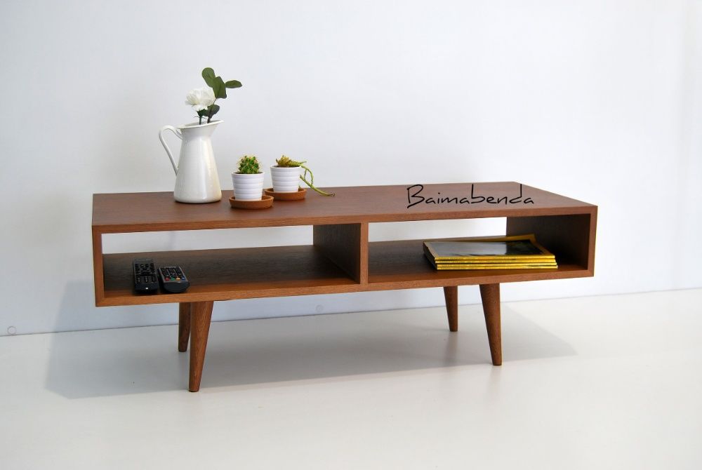 Mesa de Centro / Apoio / Movel Tv Retro Vintage Estilo Nordico