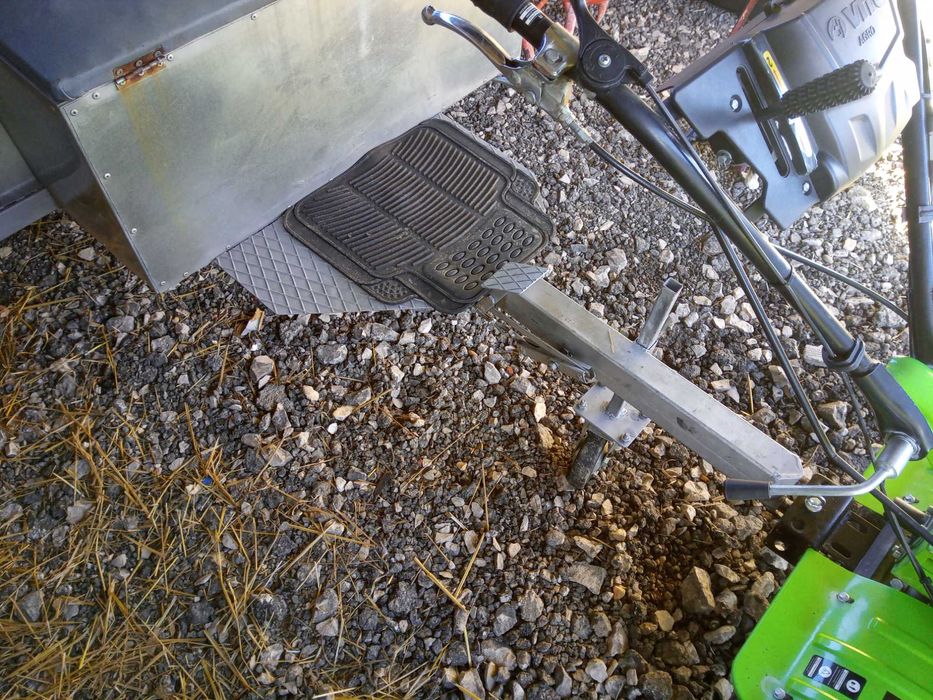 Atrelado para motocultivador