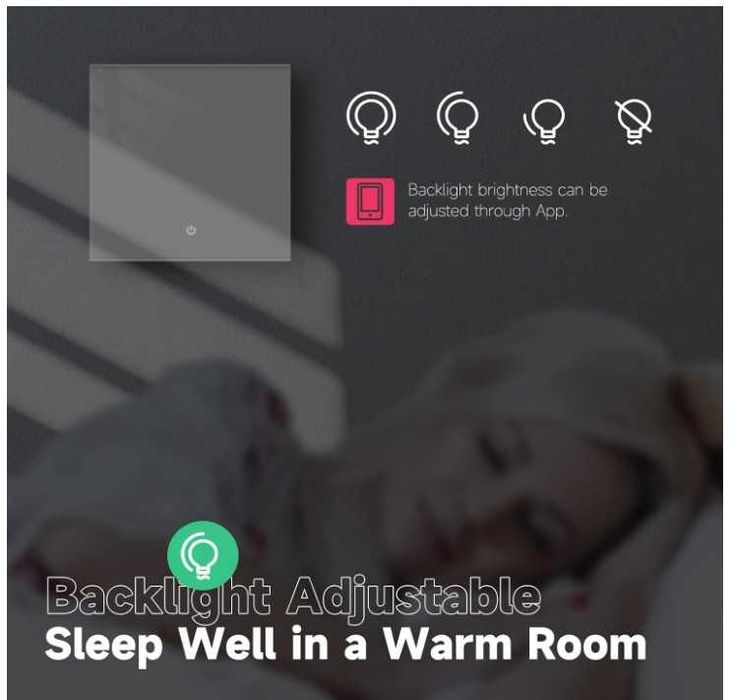 Inteligentny termostat WIfi Beok TGW60W-WIFI-WPB, sterowanie kotłem