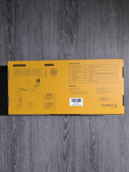 Maono PM461S - Microfone USB com Acessórios (Usado)