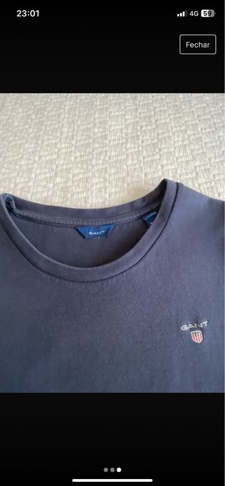 Vestido azul marinho