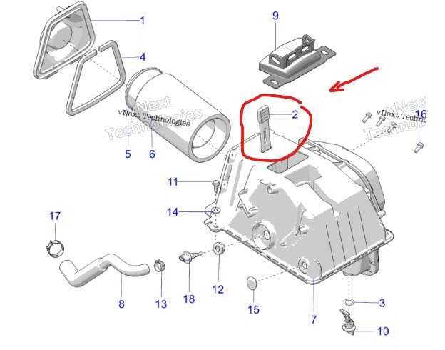 Polaris Sportsman / Scrambler 850 / 1000 / XP - Pasek guma pokrywy Air Box