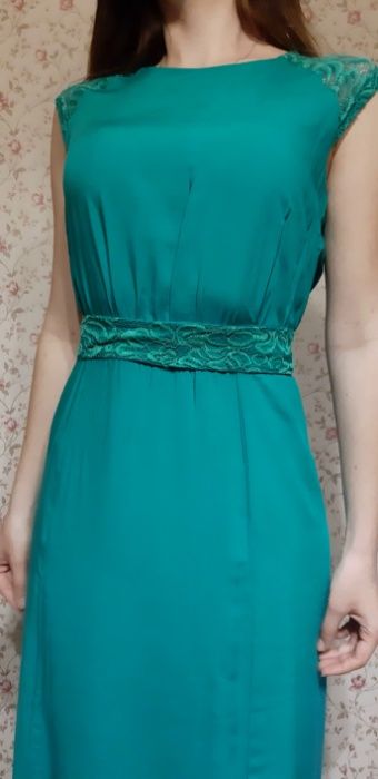 Нарядне плаття, колір бірюзовий