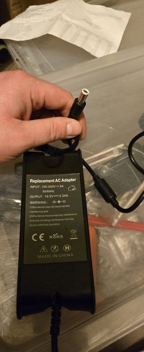 Zasilacz 19.5V 19,5V do laptopa Dell