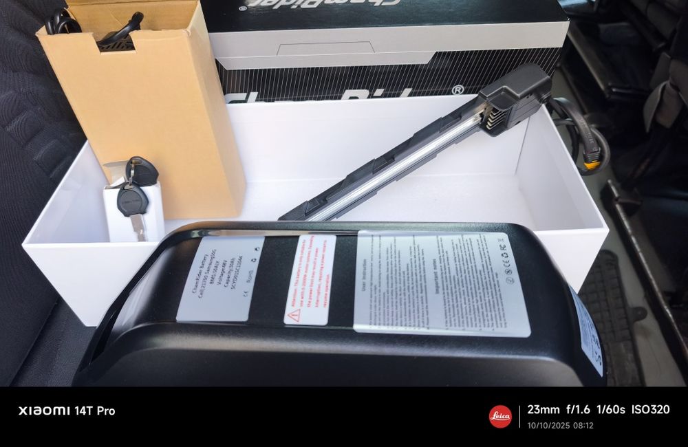 Bateria bicicleta elétrica