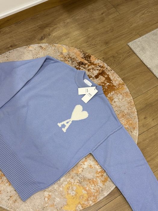 Ami Paris Camisola Lã - Azul (S)